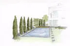 Gartenplan-Perspektive